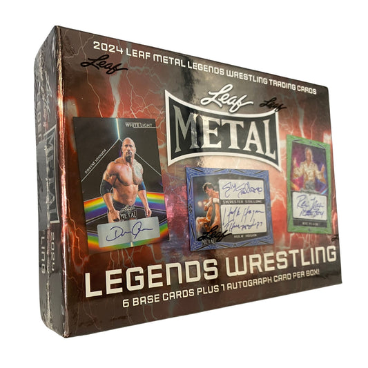2024 Leaf Metal Legends Wrestling Hobby Box