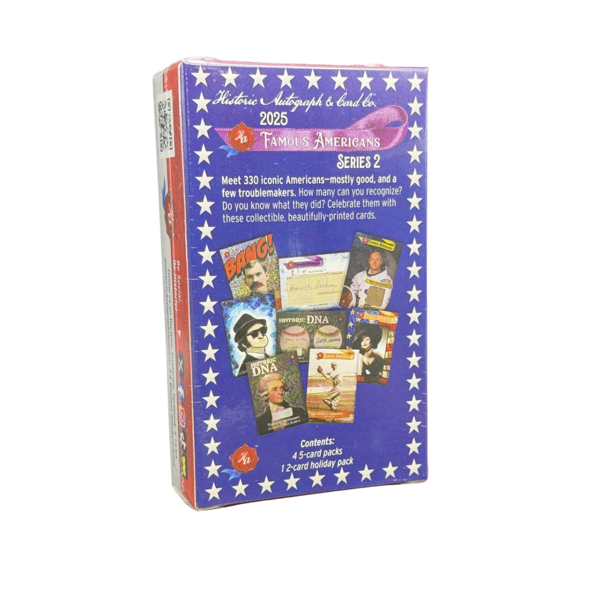 2025 Historic Autographs Famous Americans Series 2 Hobby Box