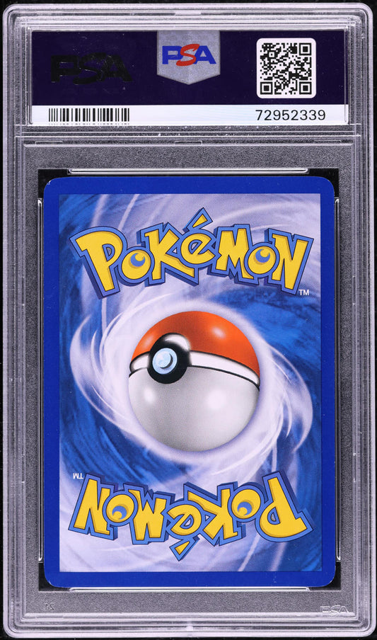 2006 POKEMON EX HOLON PHANTOMS REVERSE HOLO PERSIAN #48 HARADA AUTO AUTH PSA 8