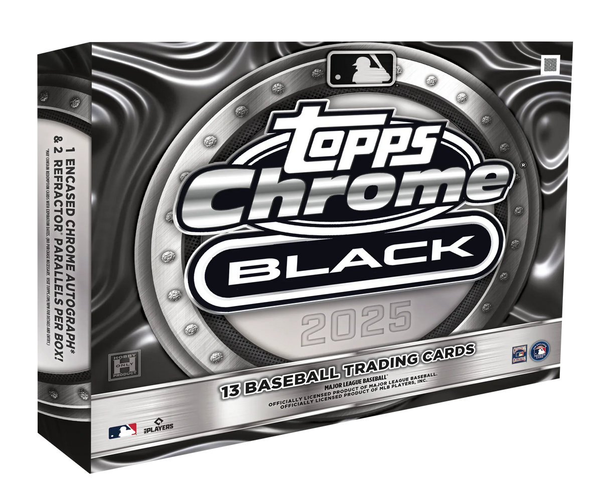 2025 Topps Chrome Black Baseball Hobby Box