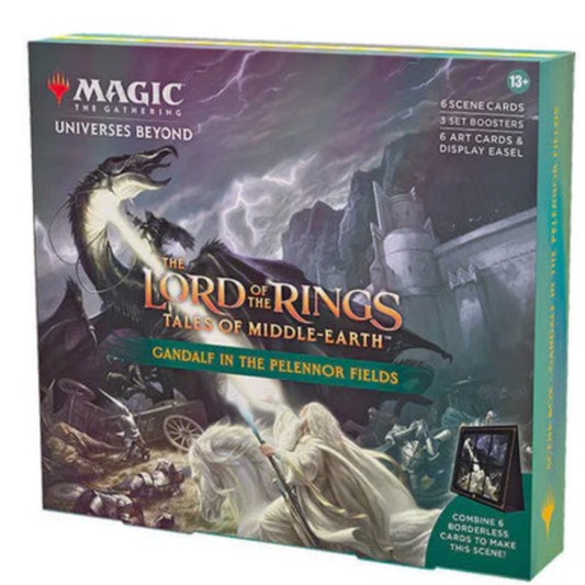 Magic the Gathering: Lord of the Rings Holiday Scene Box (Set of 4)