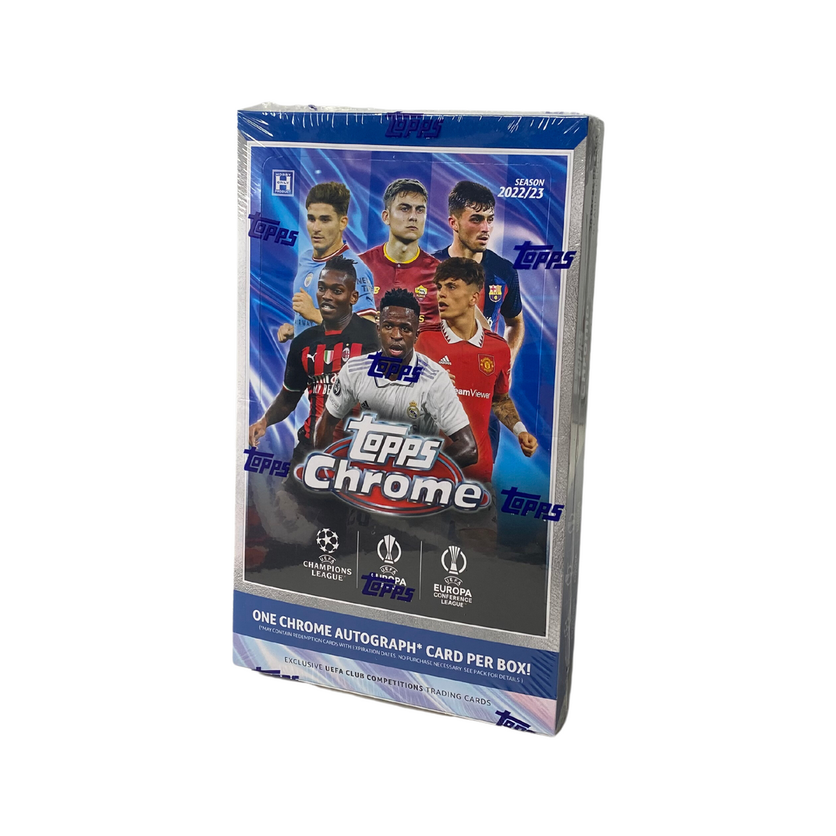 2022-23 Topps UEFA Club Competitions Chrome Soccer Hobby Box