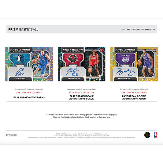 2022/23 Panini Prizm Basketball Fast Break Box