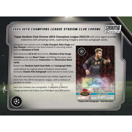2023/24 Topps Stadium Club Chrome UEFA Soccer Breaker's Delight