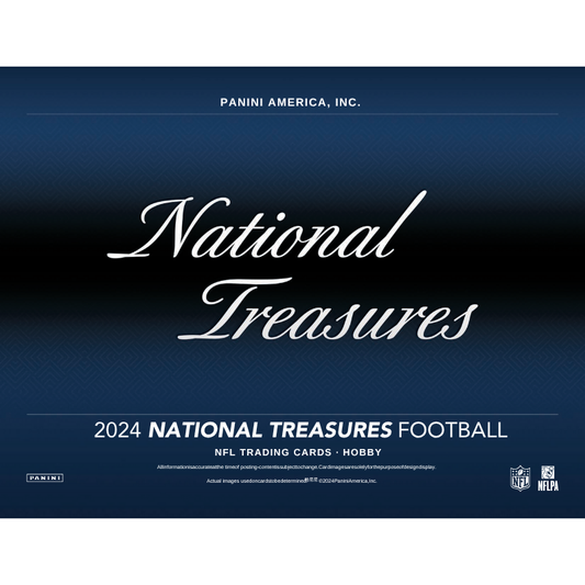 2024 Panini National Treasures Football Hobby 4 Box Case