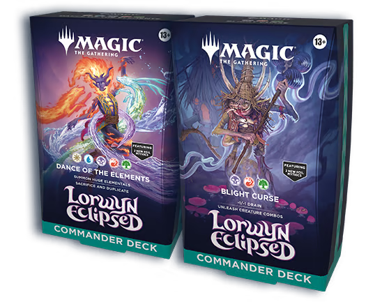 Magic the Gathering Lorwyn Eclipsed Commander Deck Case
