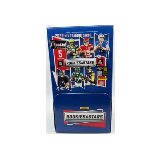 2022 Rookies & Stars Football Gravity Feed Box