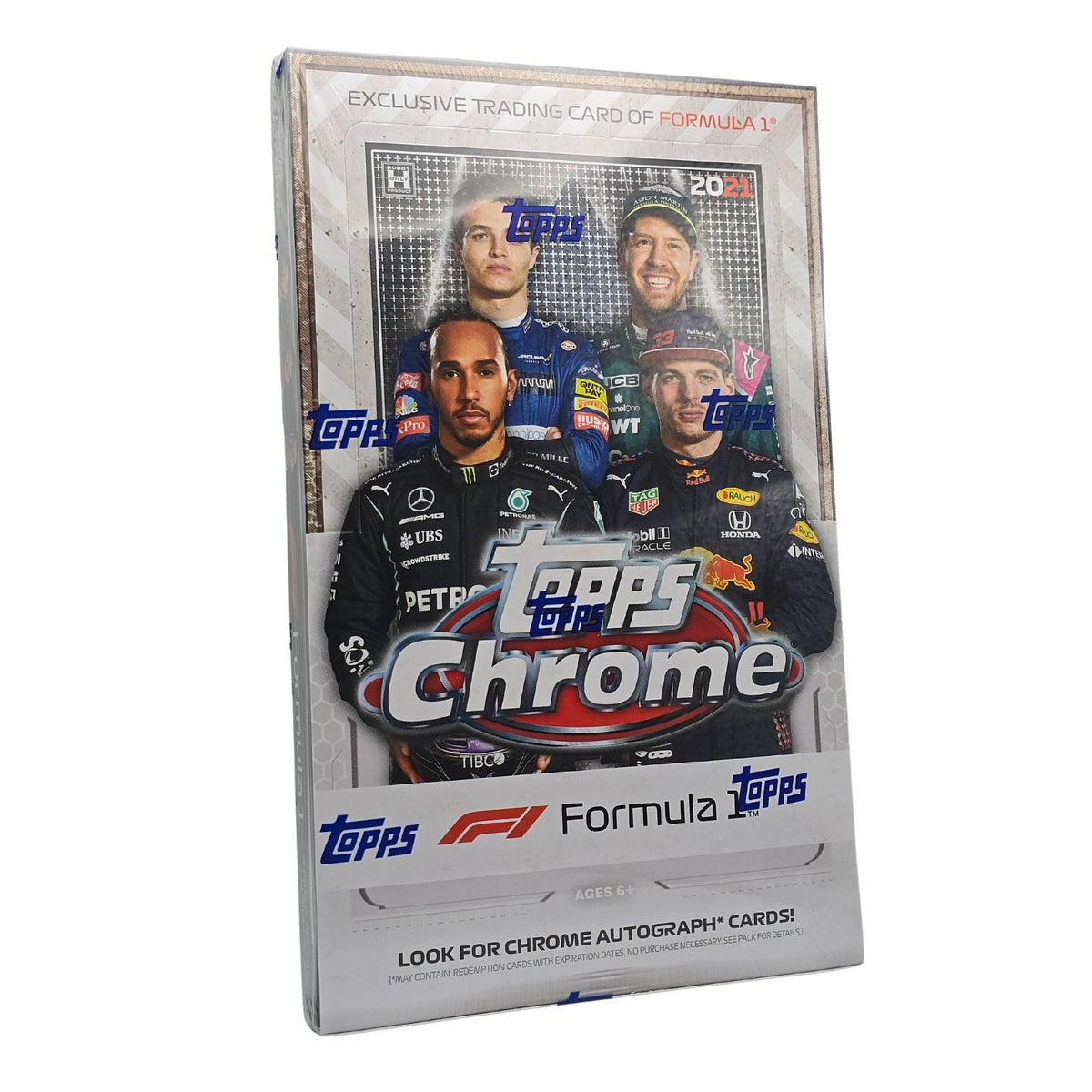 2021 Topps Chrome Formula 1 F1 Racing Hobby Box