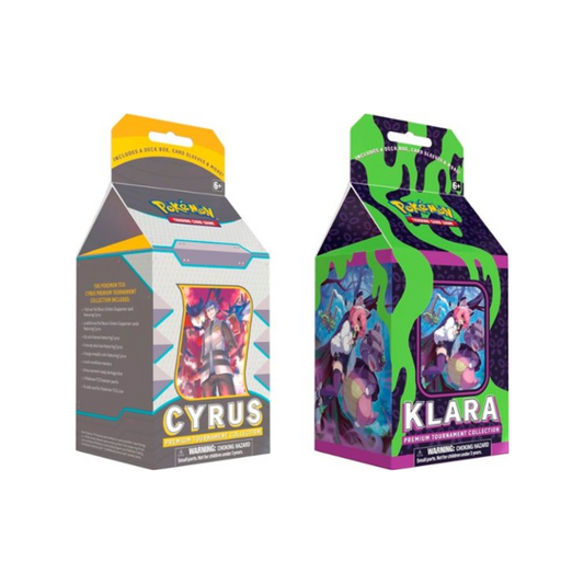 Pokemon Cyrus/Klara Premium Tournament Collection (2 Box Set)