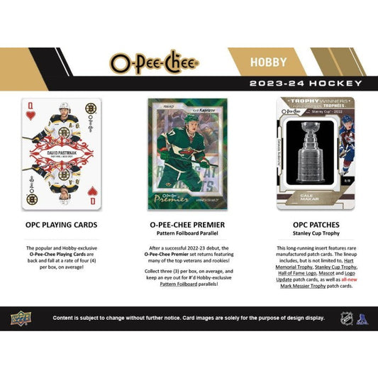2023-24 O-Pee-Chee Hockey Hobby 16 Box Case