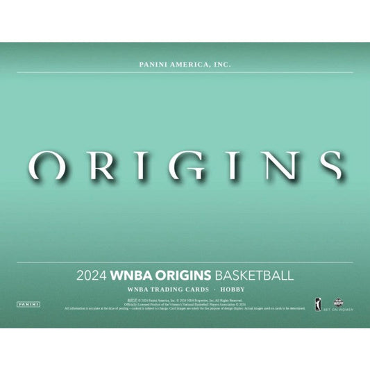 2024 Panini Origins WNBA Basketball Hobby Box