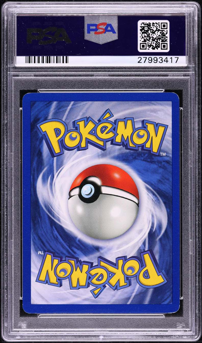 1999 POKEMON BASE SET SHADOWLESS BULBASAUR #44 ARITA AUTO AUTH PSA 8