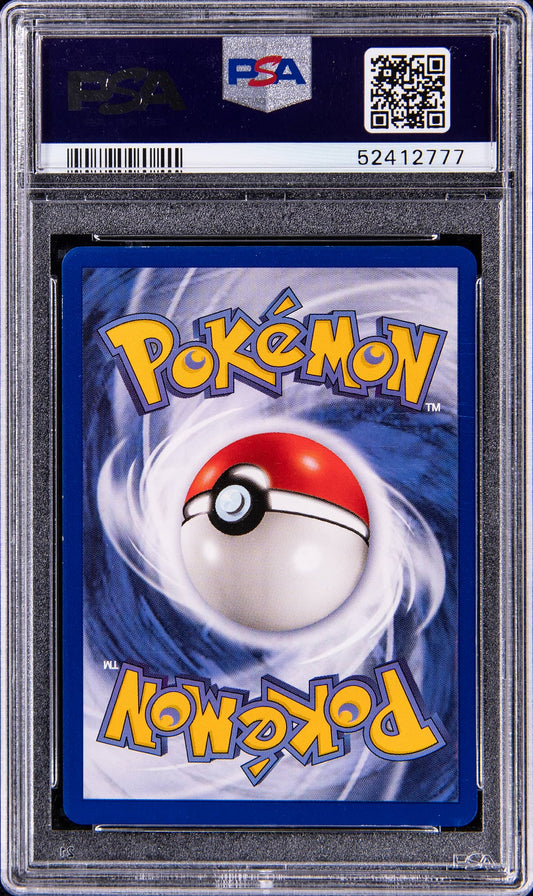 1999 POKEMON BASE SET PIKACHU YELLOW CHEEKS #58 ARITA AUTO 9 PSA 7
