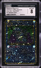 1996 POKEMON JAPANESE BASE SET NO OPAQUE LAYER TEST PRINT HOLO BLASTOISE MAGNETON CGC 8