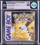 1999 POKEMON YELLOW VERSION NINTENDO GAME BOY GB WATA 7.5 CIB