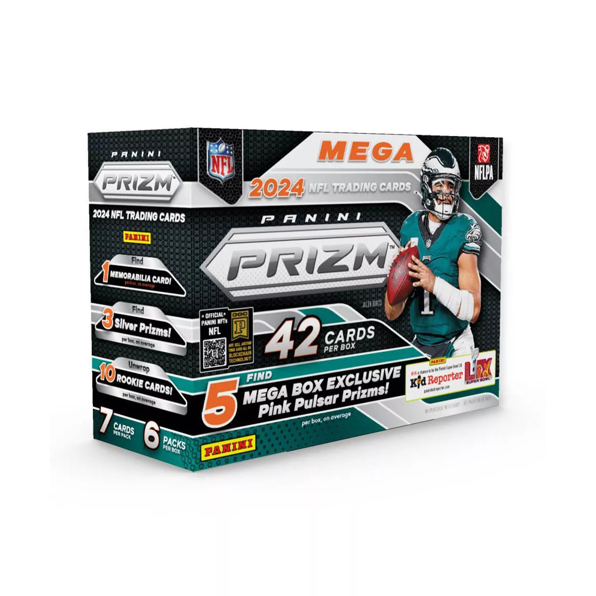2024 Panini Prizm Football Mega Box (Target)