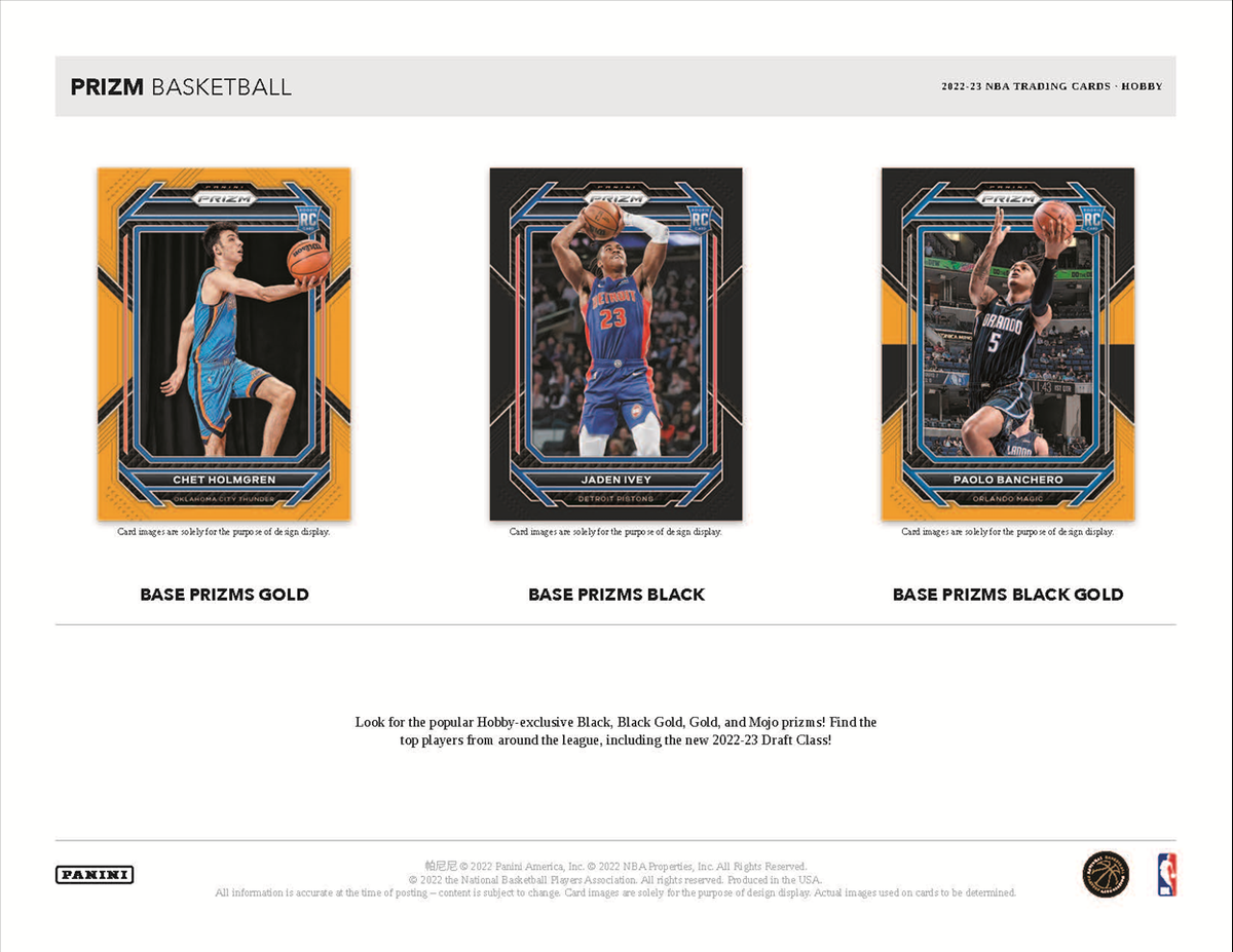 2022-23 Panini Prizm Basketball Hobby 12 Box Case
