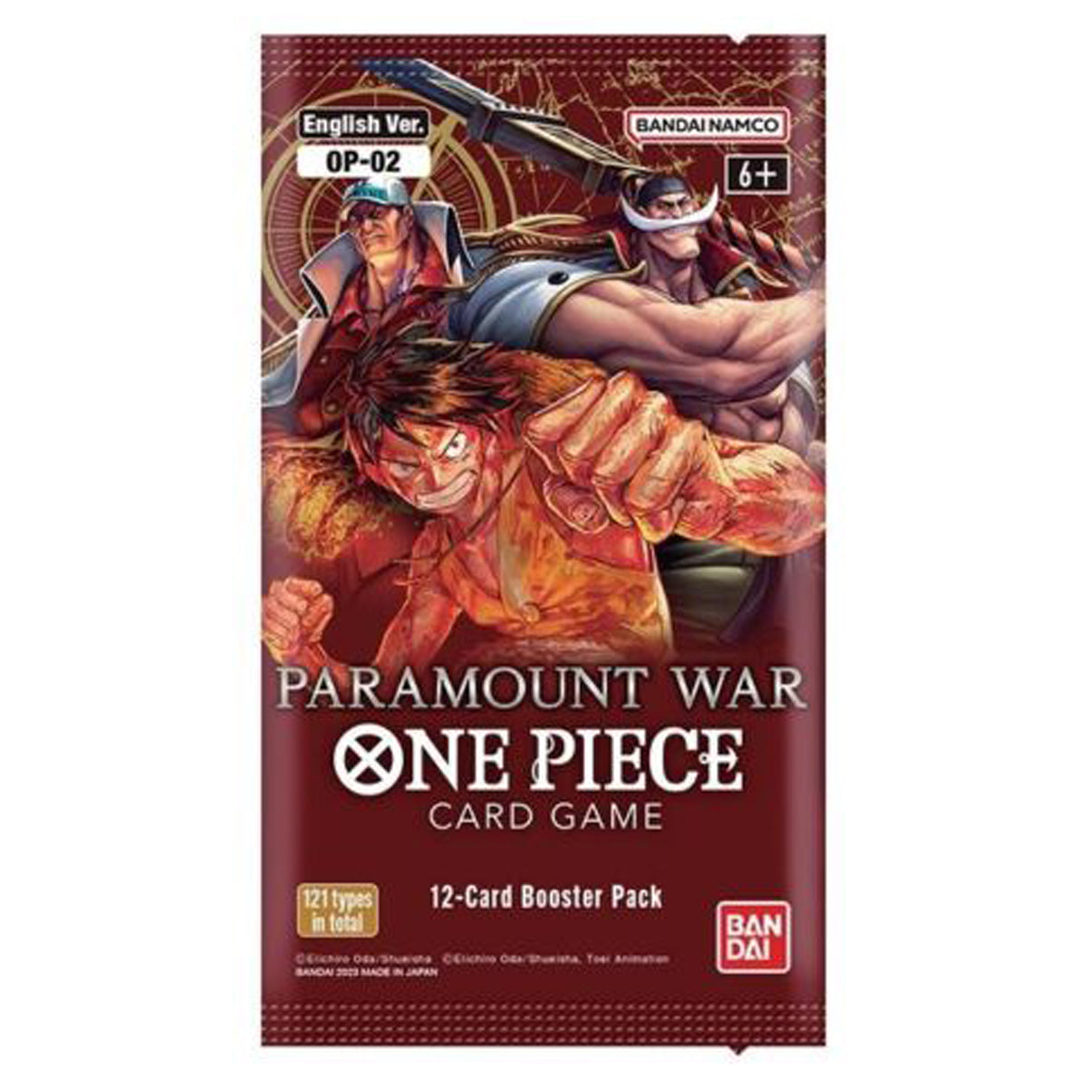 One Piece Card Game Paramount War OP-02 Booster Box