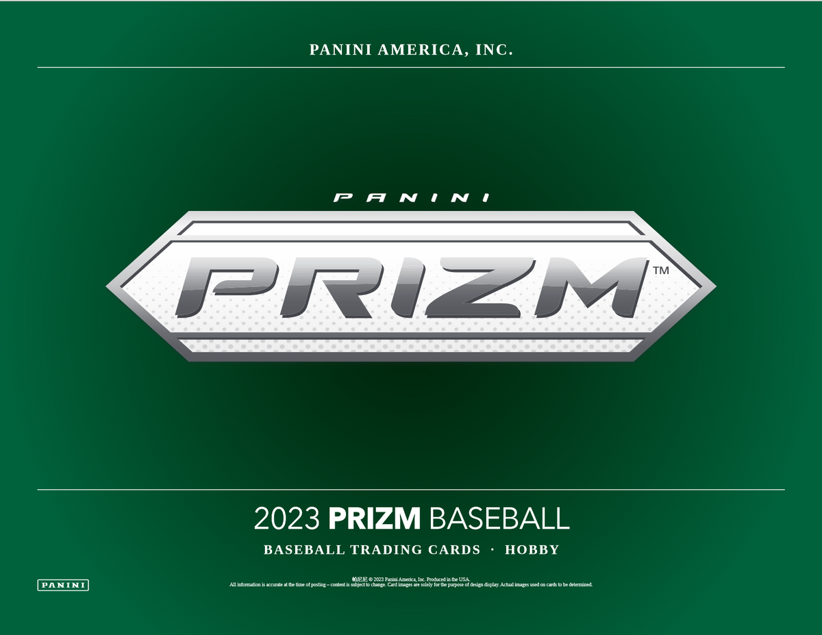 2023 Panini Prizm Baseball Hobby 12 Box Case