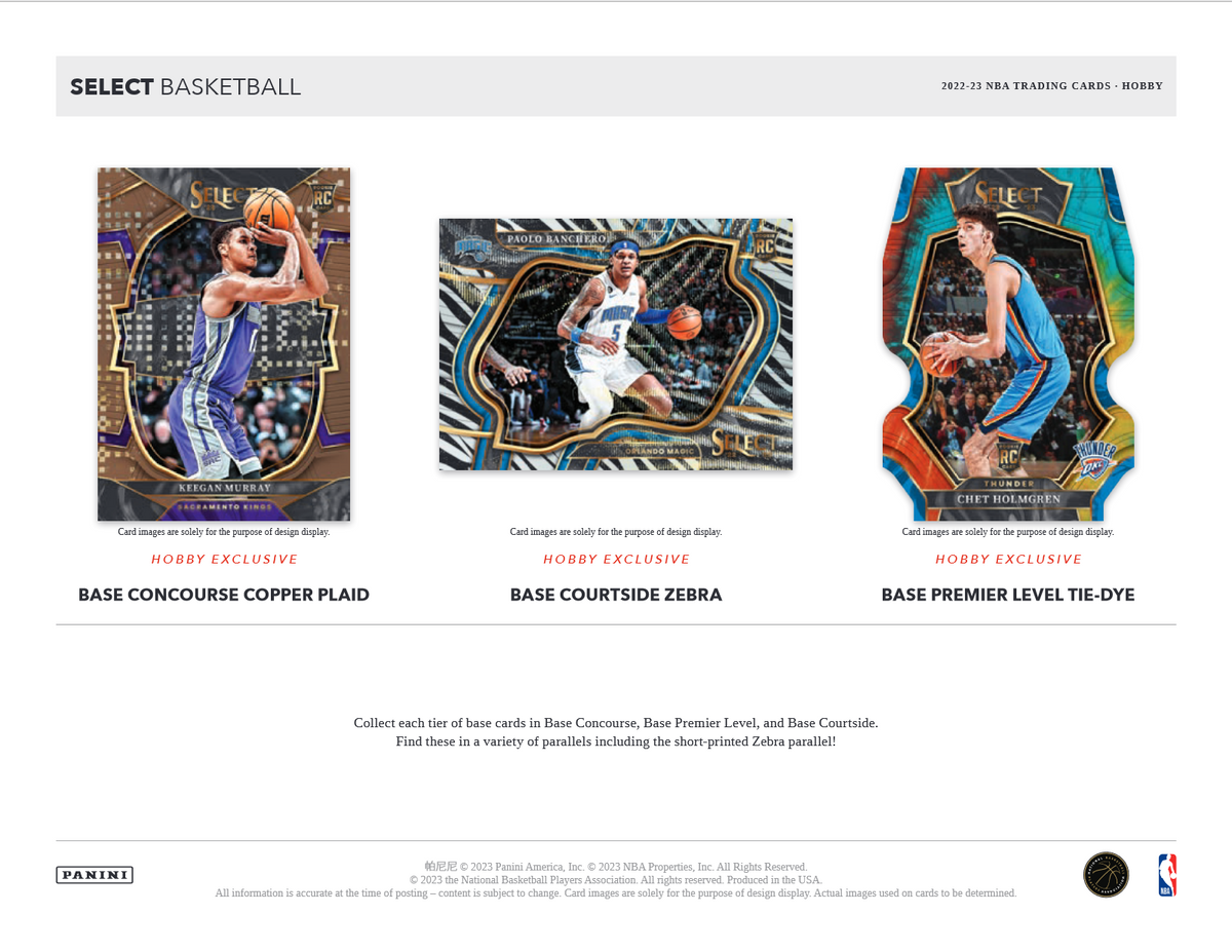 2022-23 Panini Select Basketball Hobby Box