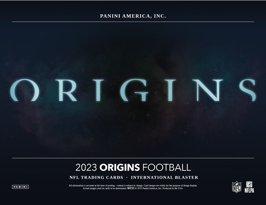 2023 Panini Origins Football International Blaster Box