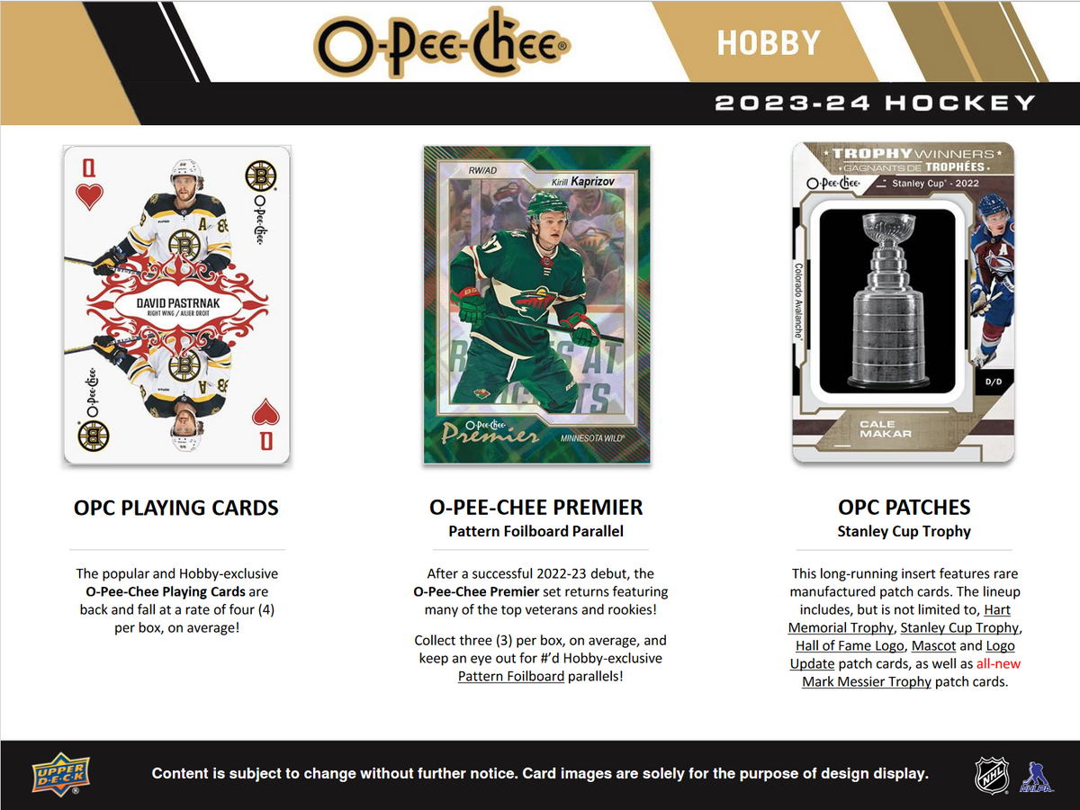 2023-24 O-Pee-Chee Hockey Hobby Box