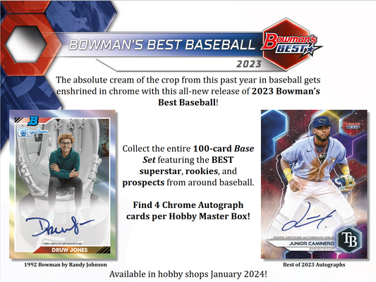 2023 Bowman's Best Baseball Hobby Box