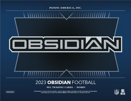 2023 Panini Obsidian Football Hobby Box