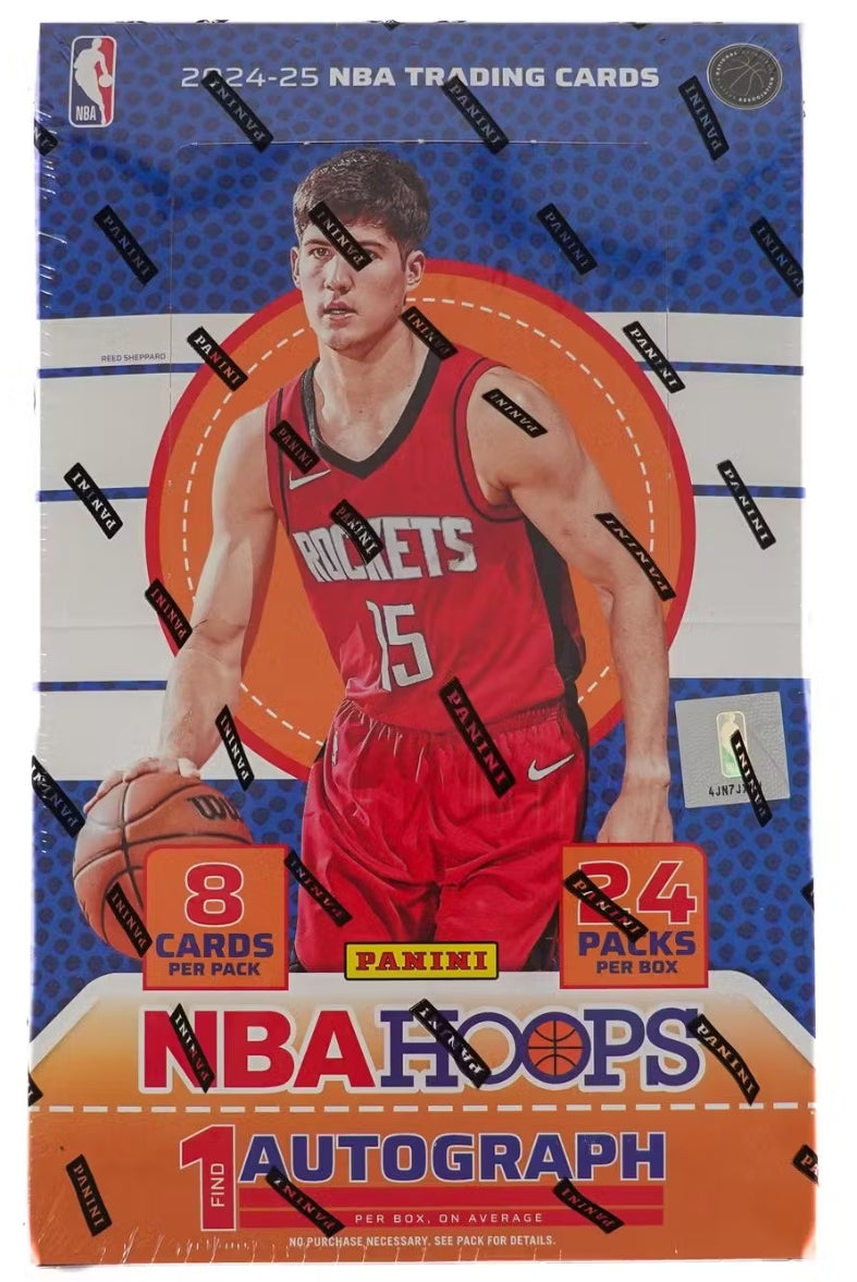 2024-25 Panini NBA Hoops Basketball Hobby Box