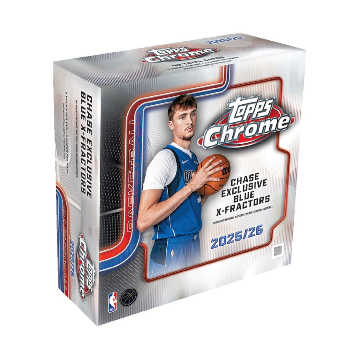 2025-26 Topps Chrome Basketball Mega Box