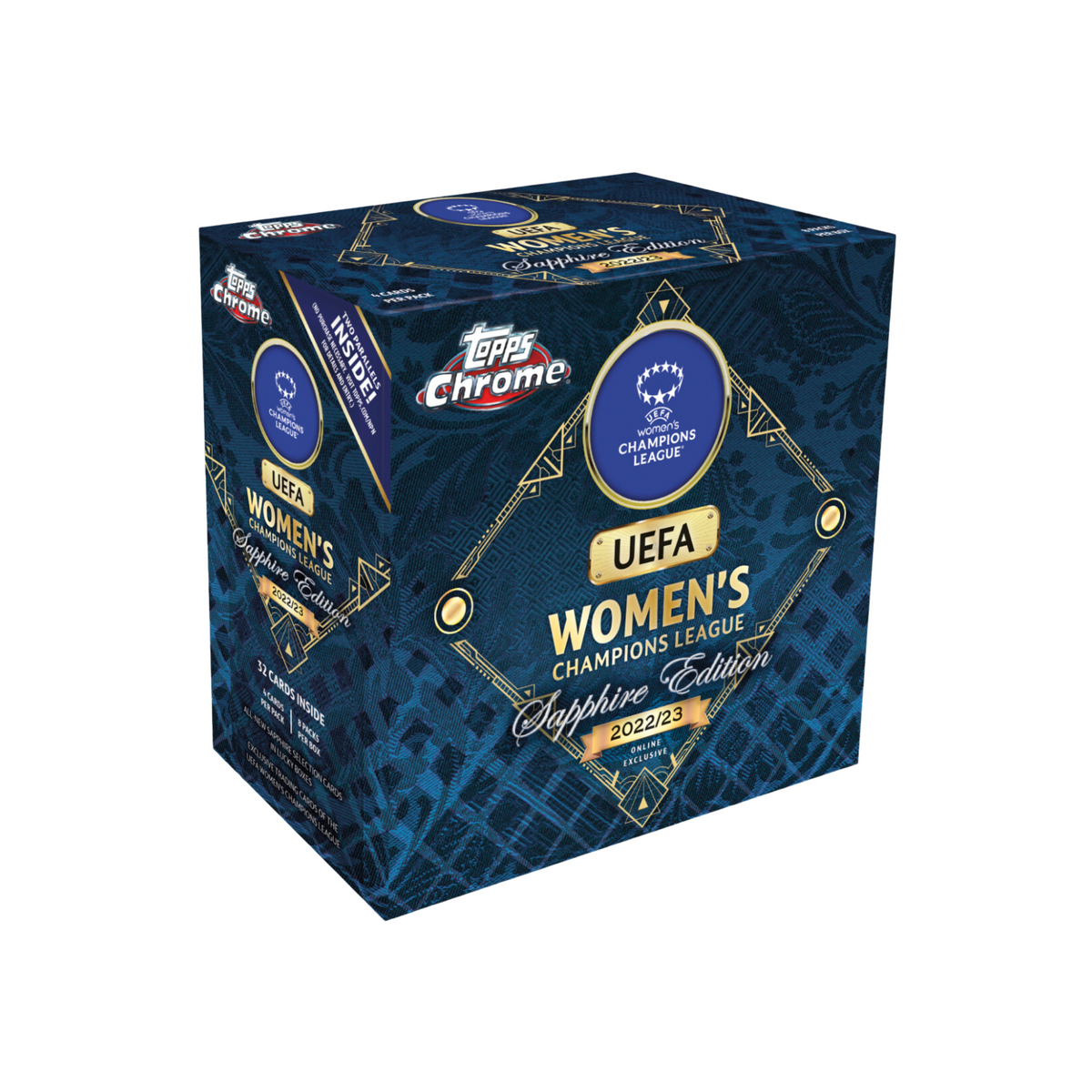 2022-23 Topps UEFA Womens Champions League Chrome Sapphire