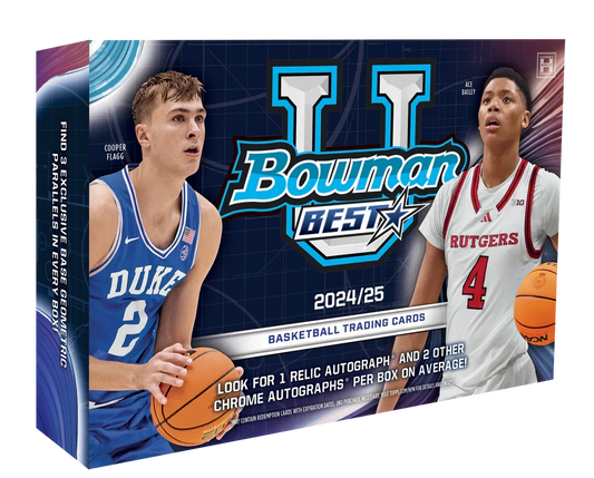 2024-25 Bowman University Best Basketball Delight Box