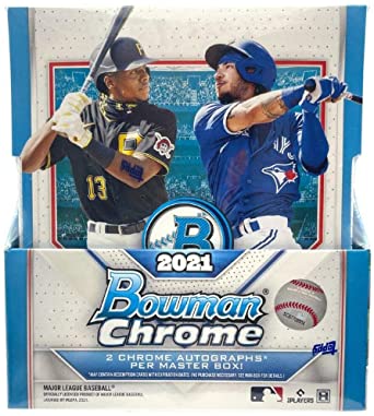 2021 Bowman Chrome Baseball Hobby Box