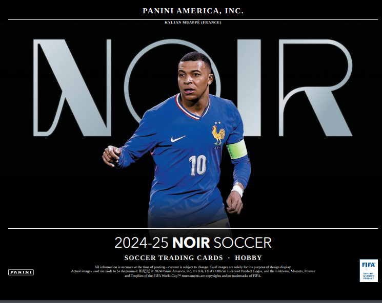 2024-25 Panini Noir Soccer Hobby Box