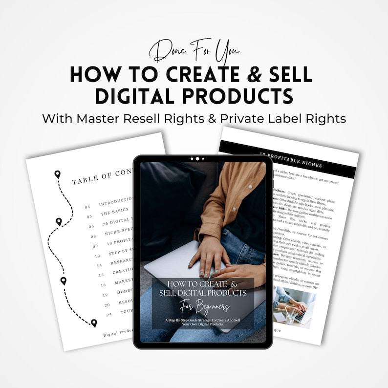 Digital Product Guide | Master Resell Rights & PLR (Ebook)