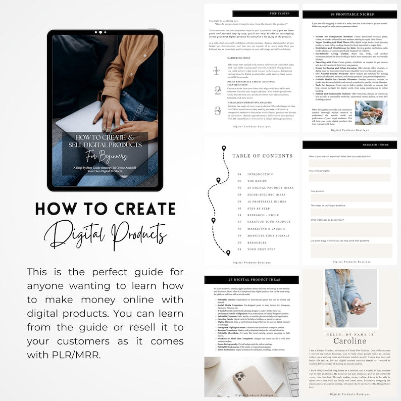 Digital Product Guide | Master Resell Rights & PLR (Ebook)