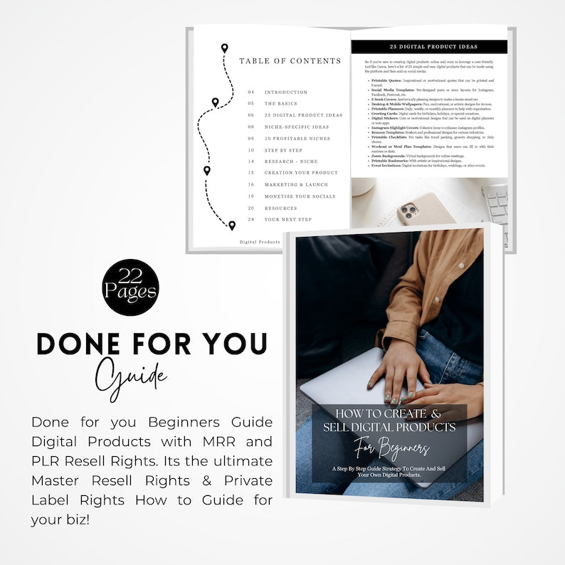 Digital Product Guide | Master Resell Rights & PLR (Ebook)
