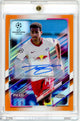 Tyler Adams 2021 Topps Chrome UCL Steve Aoki Edition Autographs Orange #'d 08/25