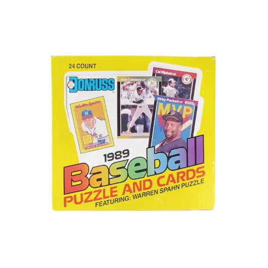 1989 Donruss 24 Pack Cello Box