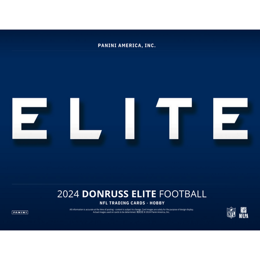 2024 Donruss Elite Football Hobby 12 Box Case