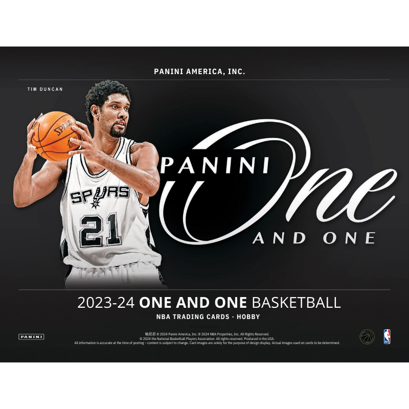 2023/24 Panini One & One Basketball Hobby 10 Box Case