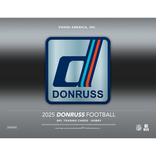 2025 Panini Donruss Football Hobby 18 Box Case