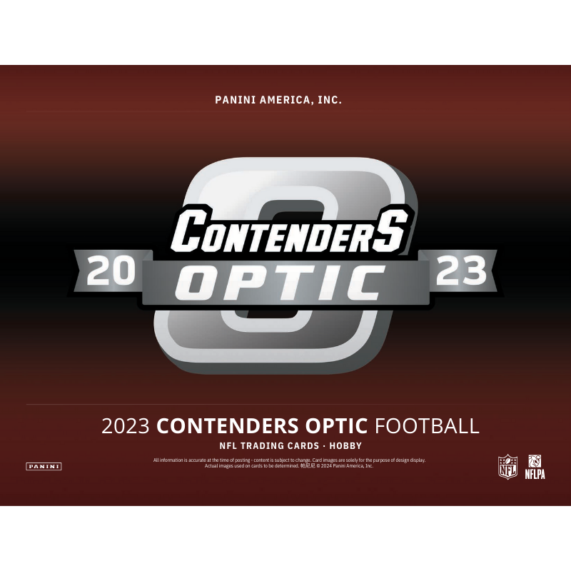 2023 Panini Contenders Optic Football Hobby 20 Box Case