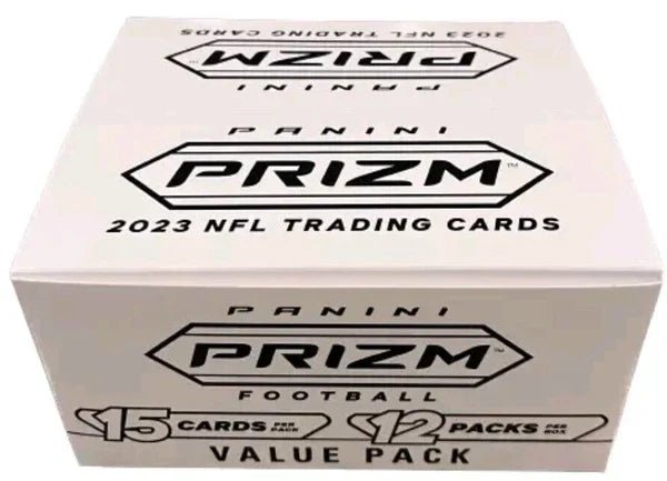 2023 Panini Prizm Football Jumbo Value 12 Pack Box