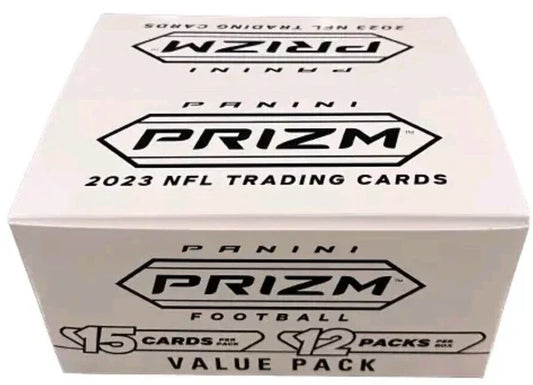 2023 Panini Prizm Football Jumbo Value 12 Pack Box