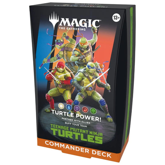 Magic the Gathering Teenage Mutant Ninja Turtles Commander Deck (SET of 4)